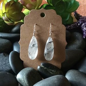 Teardrop Gemstone Earrings